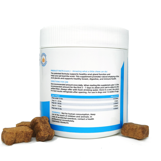 GentleGut™ — Daily Probiotic + Prebiotic Chews to Promote Healthy Digestion and Gut Function in Dogs